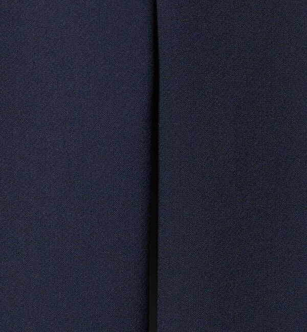 UNITED ARROWS「ダブルクロス スリムパンツ ‐ストレッチ ウォッシャブル‐」|スラックス|