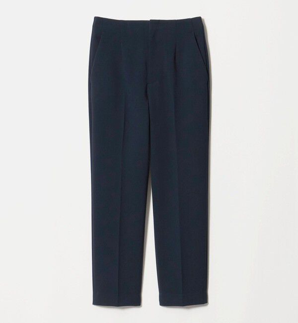 UNITED ARROWS「ダブルクロス スリムパンツ ‐ストレッチ ウォッシャブル‐」|スラックス|