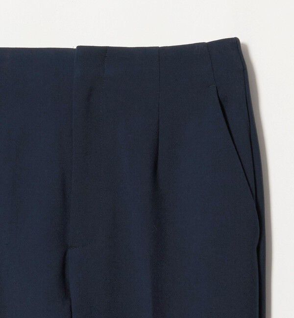 UNITED ARROWS「ダブルクロス スリムパンツ ‐ストレッチ ウォッシャブル‐」|スラックス|