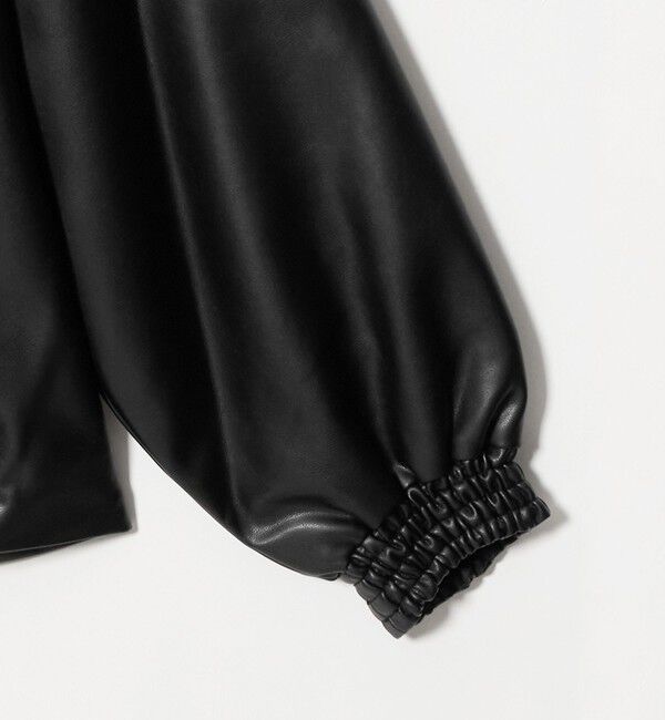 UNITED ARROWS「＜MARILYN MOON＞レザーライク ミドル ブルゾン」|その他|