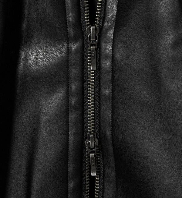 UNITED ARROWS「＜MARILYN MOON＞レザーライク ミドル ブルゾン」|その他|