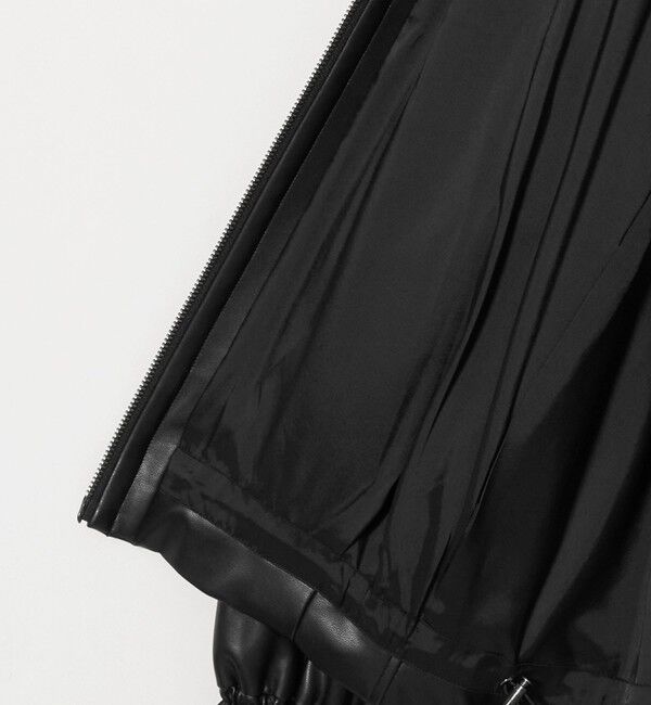 UNITED ARROWS「＜MARILYN MOON＞レザーライク ミドル ブルゾン」|その他|