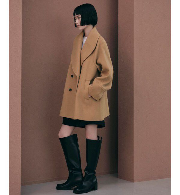 EMMEL REFINES「＜EMMEL REFINES＞EM ショールカラー ダブルボタン コート」|その他|