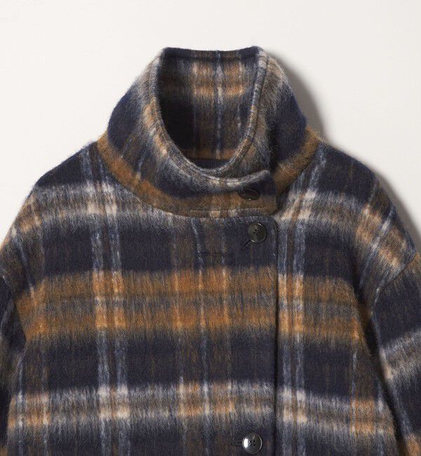 EMMEL REFINES「＜EMMEL REFINES＞EM シャギー チェック ミディアム コート」|その他|