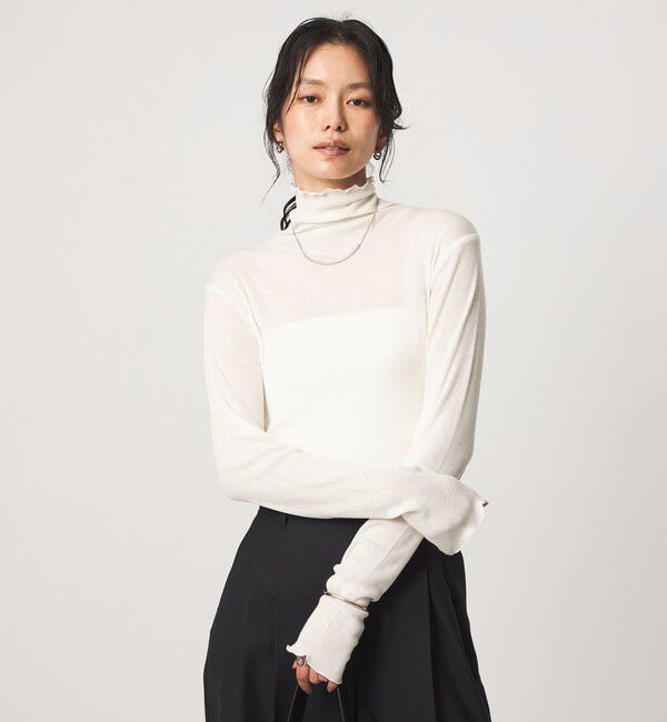 UNITED ARROWS green label relaxing「［size SHORTあり］テレコ タートルネック プルオーバー」|Tシャツ・カットソー|