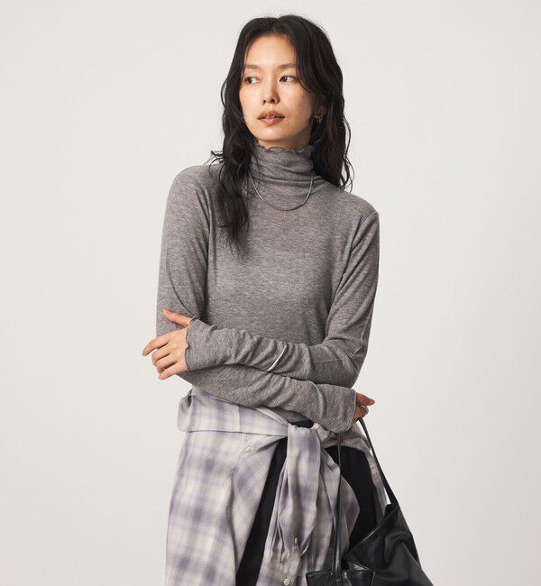 UNITED ARROWS green label relaxing「［size SHORTあり］テレコ タートルネック プルオーバー」|Tシャツ・カットソー|