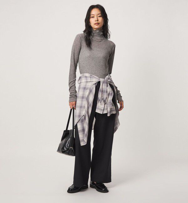 UNITED ARROWS green label relaxing「［size SHORTあり］テレコ タートルネック プルオーバー」|Tシャツ・カットソー|