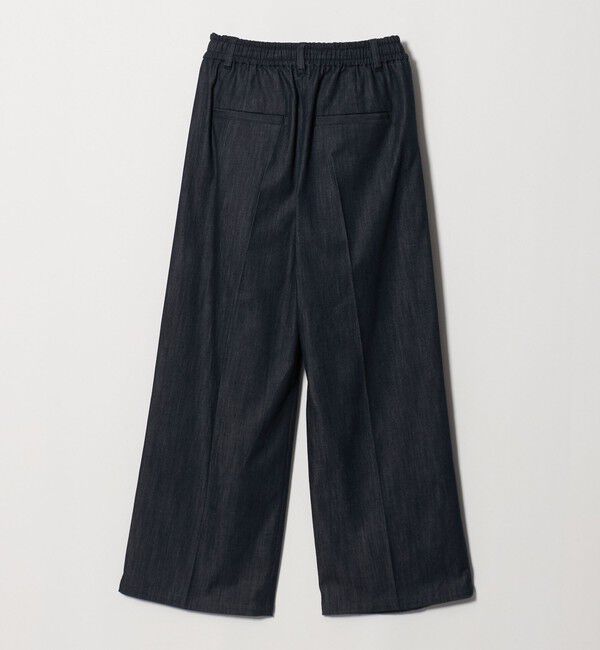 UNITED ARROWS green label relaxing「［size SHORT/TALLあり］ニーハイワイド パンツ デニム ストレッチ」|デニム|