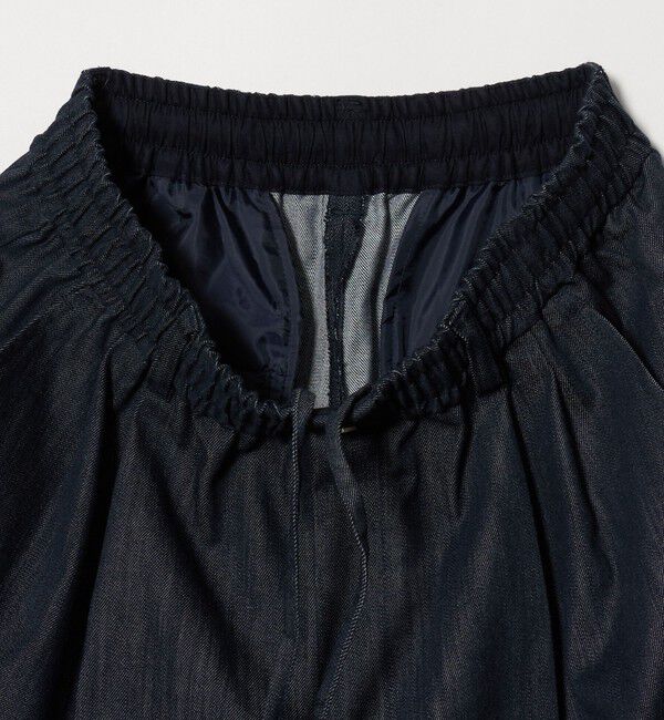 UNITED ARROWS green label relaxing「［size SHORT/TALLあり］ニーハイワイド パンツ デニム ストレッチ」|デニム|