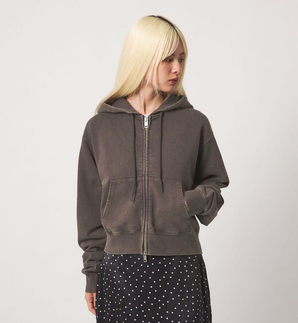 BEAUTY&YOUTH UNITED ARROWS「コットン裏毛 ジップパーカー」|カーディガン|