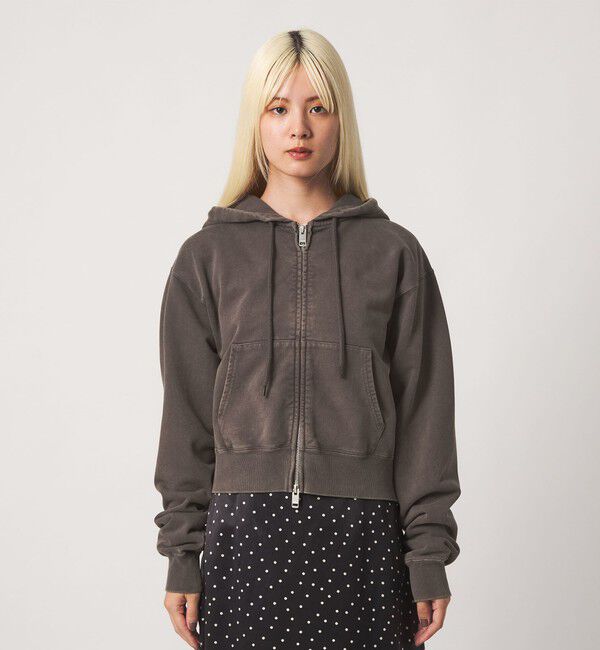 BEAUTY&YOUTH UNITED ARROWS「コットン裏毛 ジップパーカー」|カーディガン|
