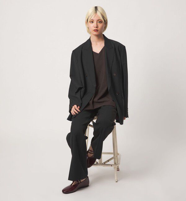 BEAUTY&YOUTH UNITED ARROWS「毛ポリエステルブレンド トロピカル ダブルジャケット」|テーラードジャケット|