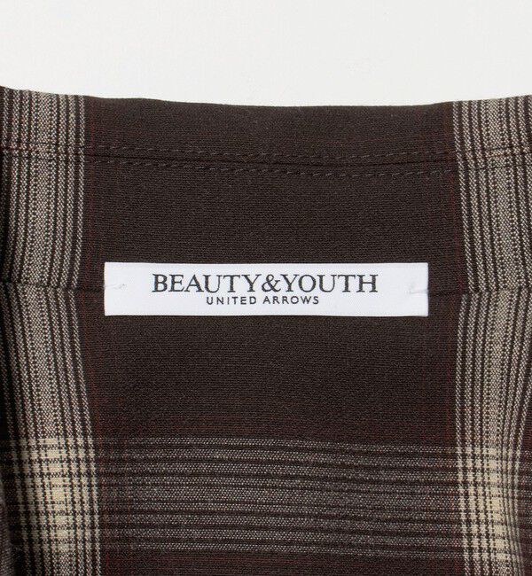 BEAUTY&YOUTH UNITED ARROWS「ポリエステルブレンド チェック ライトジャケット」|テーラードジャケット|