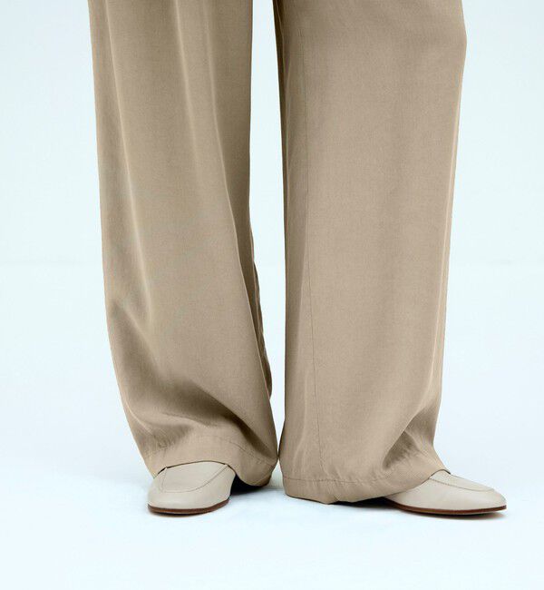 GALERIE VIE「セルロースギャバジン 2タックパンツ」|その他|