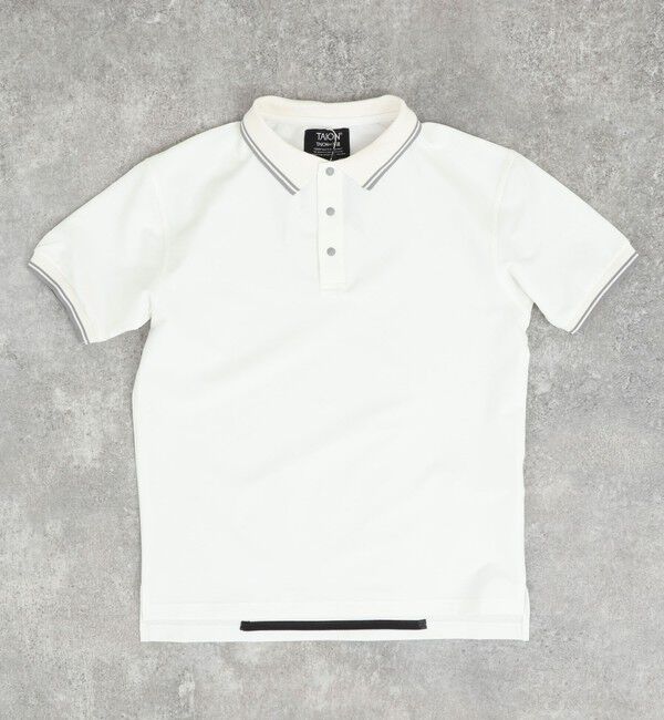 NOLLEY'S goodman「【WEB限定】【TAION/タイオン】NON DOWN BASIC JERSEY HARF SLEEVE POLO 26SS」|ポロシャツ|