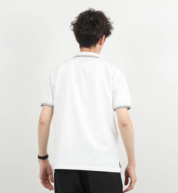 NOLLEY'S goodman「【WEB限定】【TAION/タイオン】NON DOWN BASIC JERSEY HARF SLEEVE POLO 26SS」|ポロシャツ|
