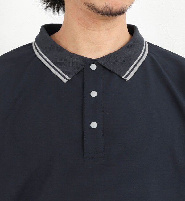 NOLLEY'S goodman「【WEB限定】【TAION/タイオン】NON DOWN BASIC JERSEY HARF SLEEVE POLO 26SS」|ポロシャツ|