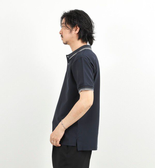 NOLLEY'S goodman「【WEB限定】【TAION/タイオン】NON DOWN BASIC JERSEY HARF SLEEVE POLO 26SS」|ポロシャツ|