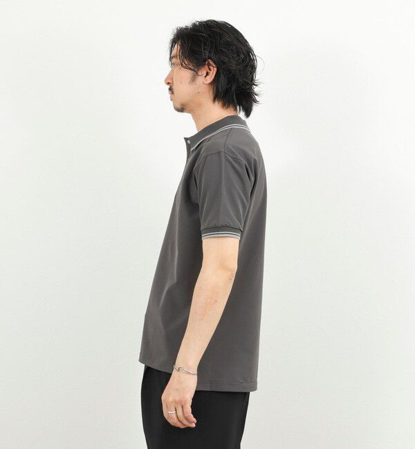 NOLLEY'S goodman「【WEB限定】【TAION/タイオン】NON DOWN BASIC JERSEY HARF SLEEVE POLO 26SS」|ポロシャツ|