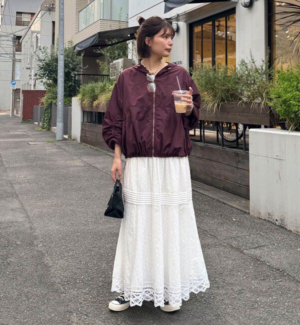 fredy emue「撥水フーディボリュームブルゾン」|ブルゾン・スタジャン|