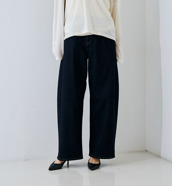 Rouge vif「【RED CARD / レッドカード】別注Montana Midrise/モンタ」|デニム|
