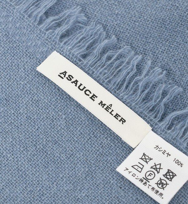 UNITED ARROWS「＜ASAUCE MELER＞カシミヤ BSKT ストール」|ストール|