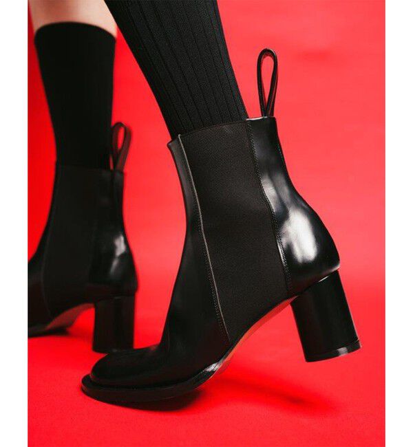 UNITED ARROWS「＜PIPPICHIC＞OBLIQUE サイドゴア ブーツ」|ショートブーツ|