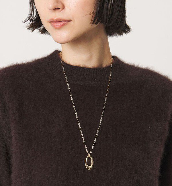 UNITED ARROWS「オーガニックトップ チェーンネックレス」|ネックレス|
