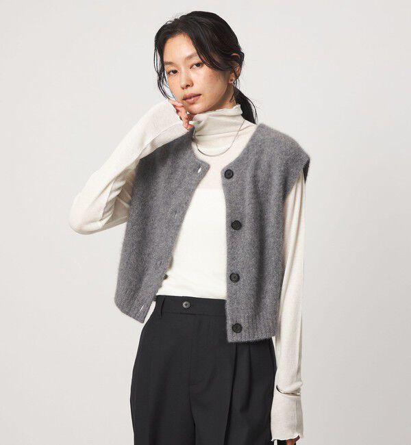 UNITED ARROWS green label relaxing「［size SHORTあり］テレコ タートルネック プルオーバー」|Tシャツ・カットソー|OFF WHITE