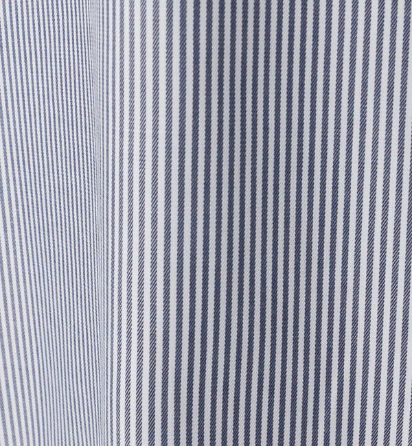 UNITED ARROWS green label relaxing「エブリット コットン ストライプ リラックス スナップ ボタンダウン シャツ -イージーアイロン-」|シャツ・ブラウス|
