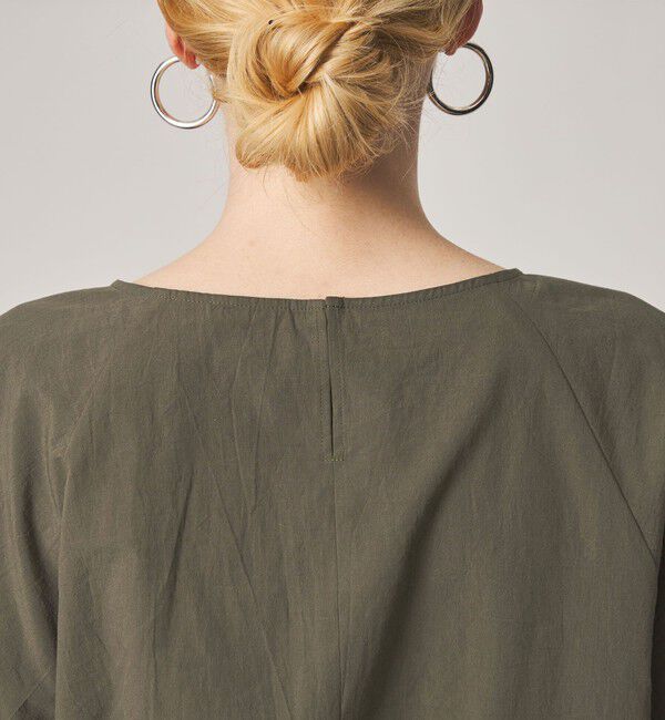 STEVEN ALAN「＜Steven Alan＞コットン タイ ブラウス」|シャツ・ブラウス|
