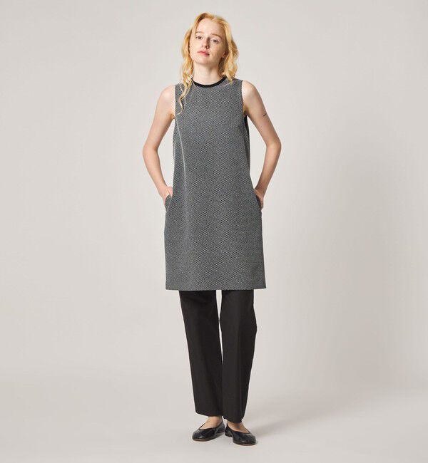 STEVEN ALAN「＜Steven Alan＞ジャガード アメリカンスリーブ ワンピース」|ワンピース|