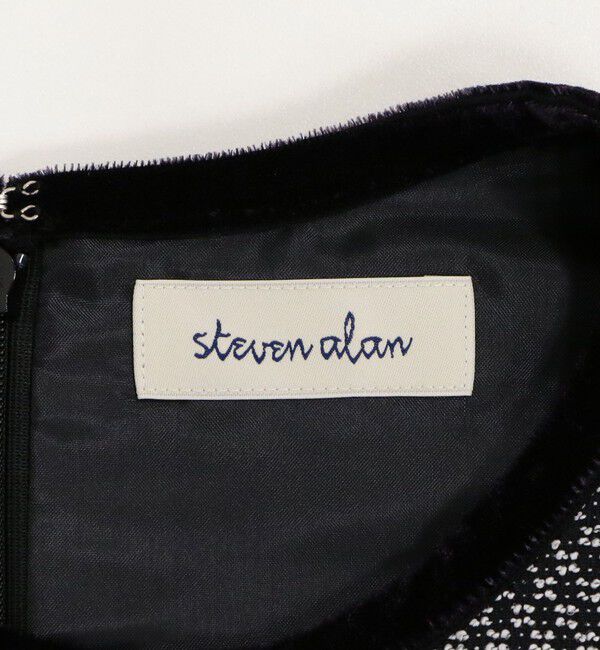 STEVEN ALAN「＜Steven Alan＞ジャガード アメリカンスリーブ ワンピース」|ワンピース|