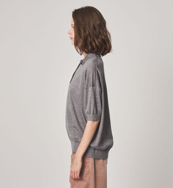 STEVEN ALAN「＜Steven Alan＞オーバーサイズ ポロニット」|ニット・セーター|