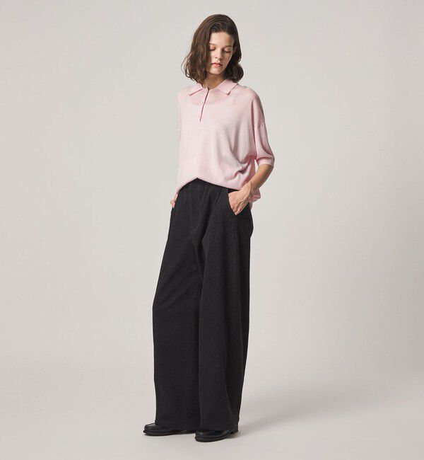 STEVEN ALAN「＜Steven Alan＞オーバーサイズ ポロニット」|ニット・セーター|