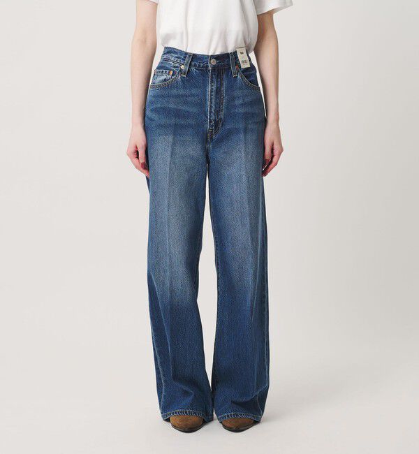 BEAUTY&YOUTH UNITED ARROWS「【国内EXCLUSIVE】＜Levi's＞RIBCAGE ワイドデニムパンツ」|デニム|