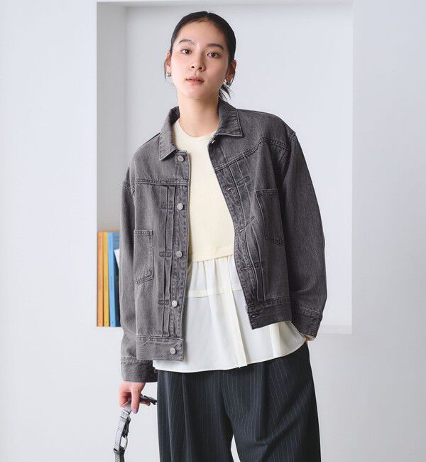 BEAUTY&YOUTH UNITED ARROWS「【WEB限定】ルーズ デニムジャケット」|デニムジャケット|