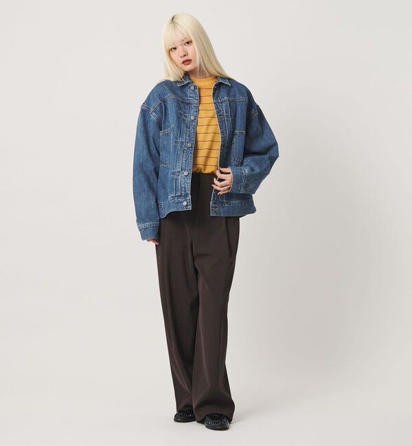 BEAUTY&YOUTH UNITED ARROWS「【WEB限定】ルーズ デニムジャケット」|デニムジャケット|