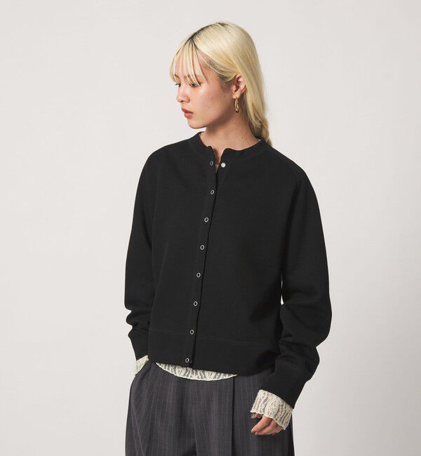 BEAUTY&YOUTH UNITED ARROWS「ダブルフェイス リングボタンカーディガン」|カーディガン|