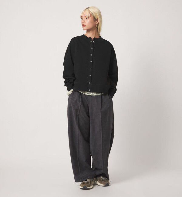 BEAUTY&YOUTH UNITED ARROWS「ダブルフェイス リングボタンカーディガン」|カーディガン|