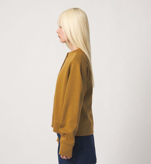 BEAUTY&YOUTH UNITED ARROWS「ダブルフェイス リングボタンカーディガン」|カーディガン|