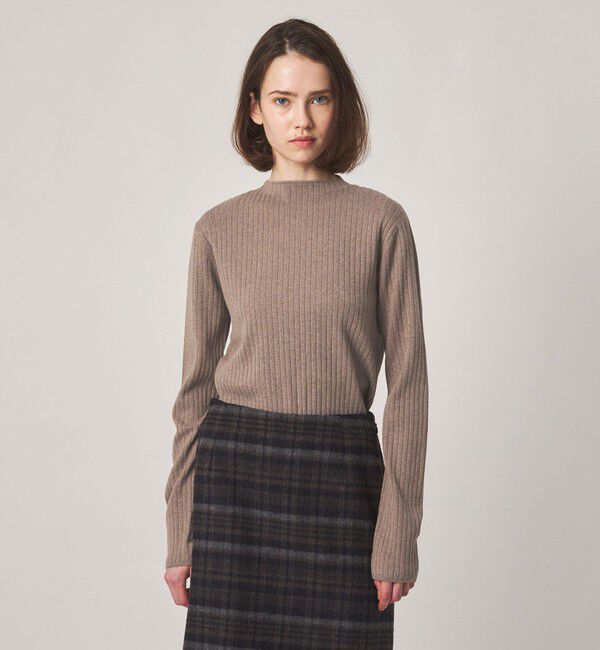STEVEN ALAN「＜Steven Alan＞コットン カシミヤ ボトルネック ニット」|ニット・セーター|