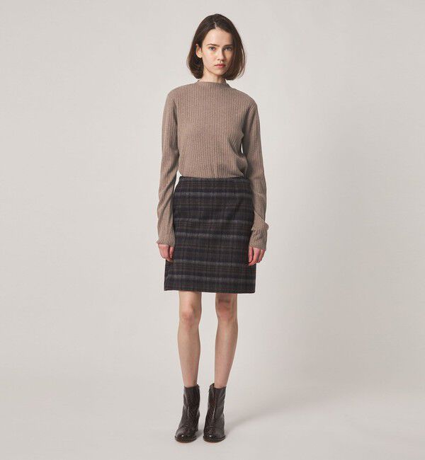 STEVEN ALAN「＜Steven Alan＞コットン カシミヤ ボトルネック ニット」|ニット・セーター|