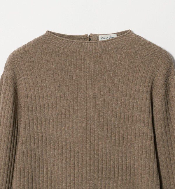 STEVEN ALAN「＜Steven Alan＞コットン カシミヤ ボトルネック ニット」|ニット・セーター|