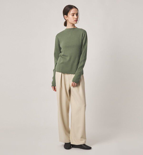 STEVEN ALAN「＜Steven Alan＞コットン カシミヤ ボトルネック ニット」|ニット・セーター|