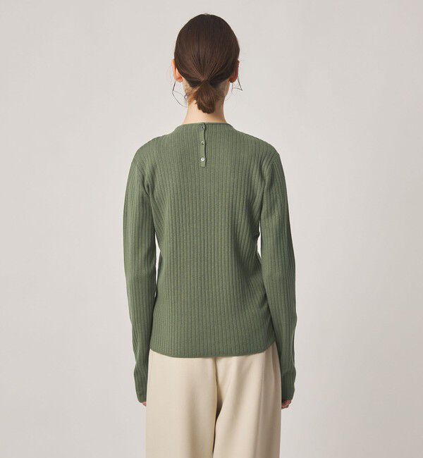 STEVEN ALAN「＜Steven Alan＞コットン カシミヤ ボトルネック ニット」|ニット・セーター|