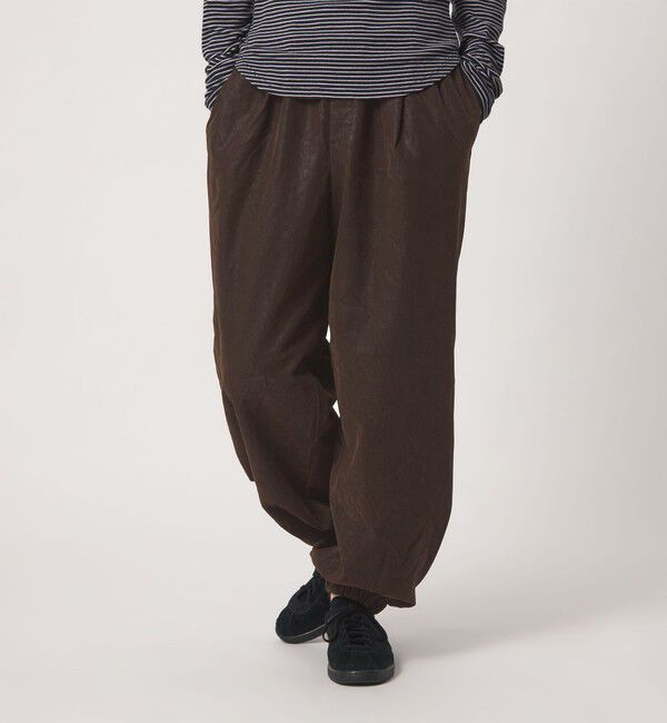 BEAUTY&YOUTH UNITED ARROWS「＜LAYAS＞レザーライク バルーンパンツ」|その他|