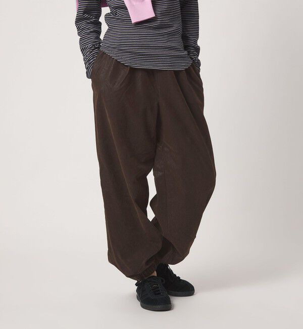 BEAUTY&YOUTH UNITED ARROWS「＜LAYAS＞レザーライク バルーンパンツ」|その他|