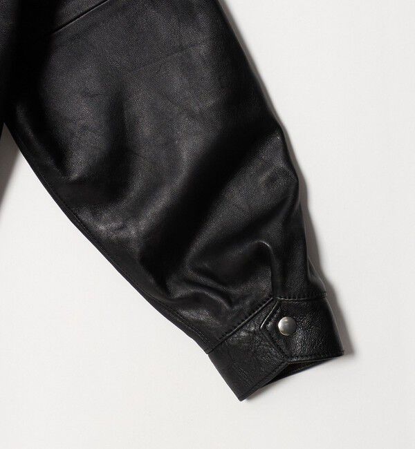 BEAUTY&YOUTH UNITED ARROWS「セミベジタブル レザー ラグラン ブルゾン」|その他|