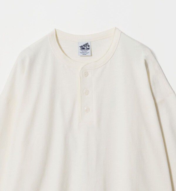 BEAUTY&YOUTH UNITED ARROWS「&rdquo;THE HEAVY&rdquo;10oz ヘビー ワイド ヘンリーネック カットソー」|Tシャツ・カットソー|